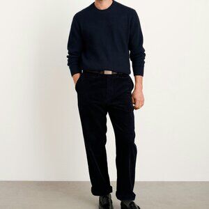 Alex Mill Straight Leg Rugged Corduroy Pant in Dark Navy Size 31 NWT